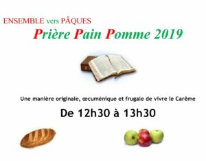 Prière Pain Pomme 2019